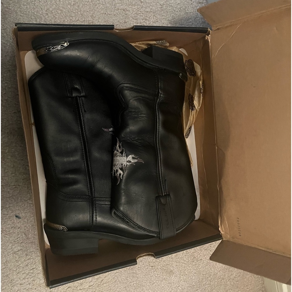 Black Harley-Davidson Women’s Boots
